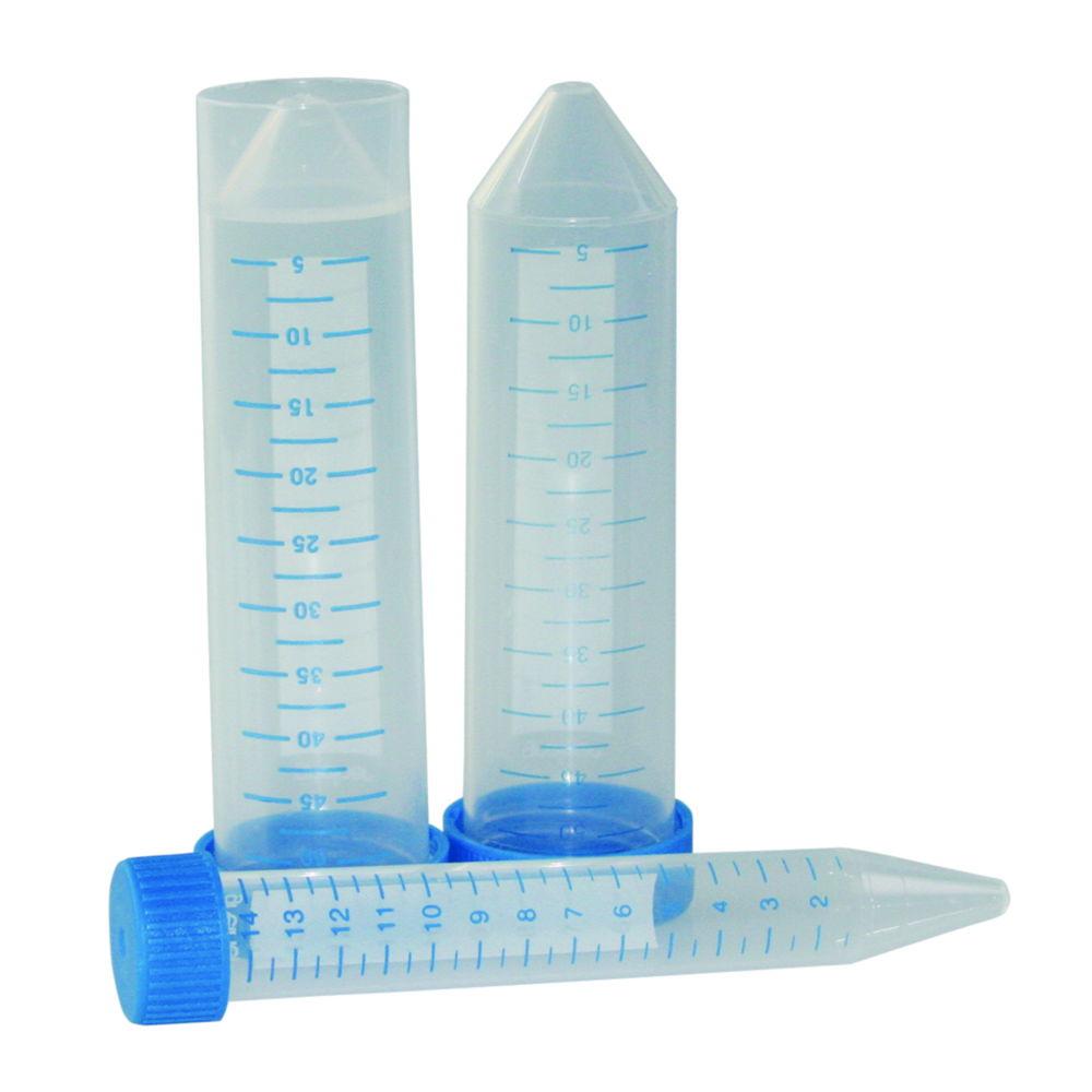 Greiner Bio-One Centrifuge Tubes 50ml, PP Conical, 30x115mm, Sterile, Blue Grad., in Bag, Pack of 12x25

