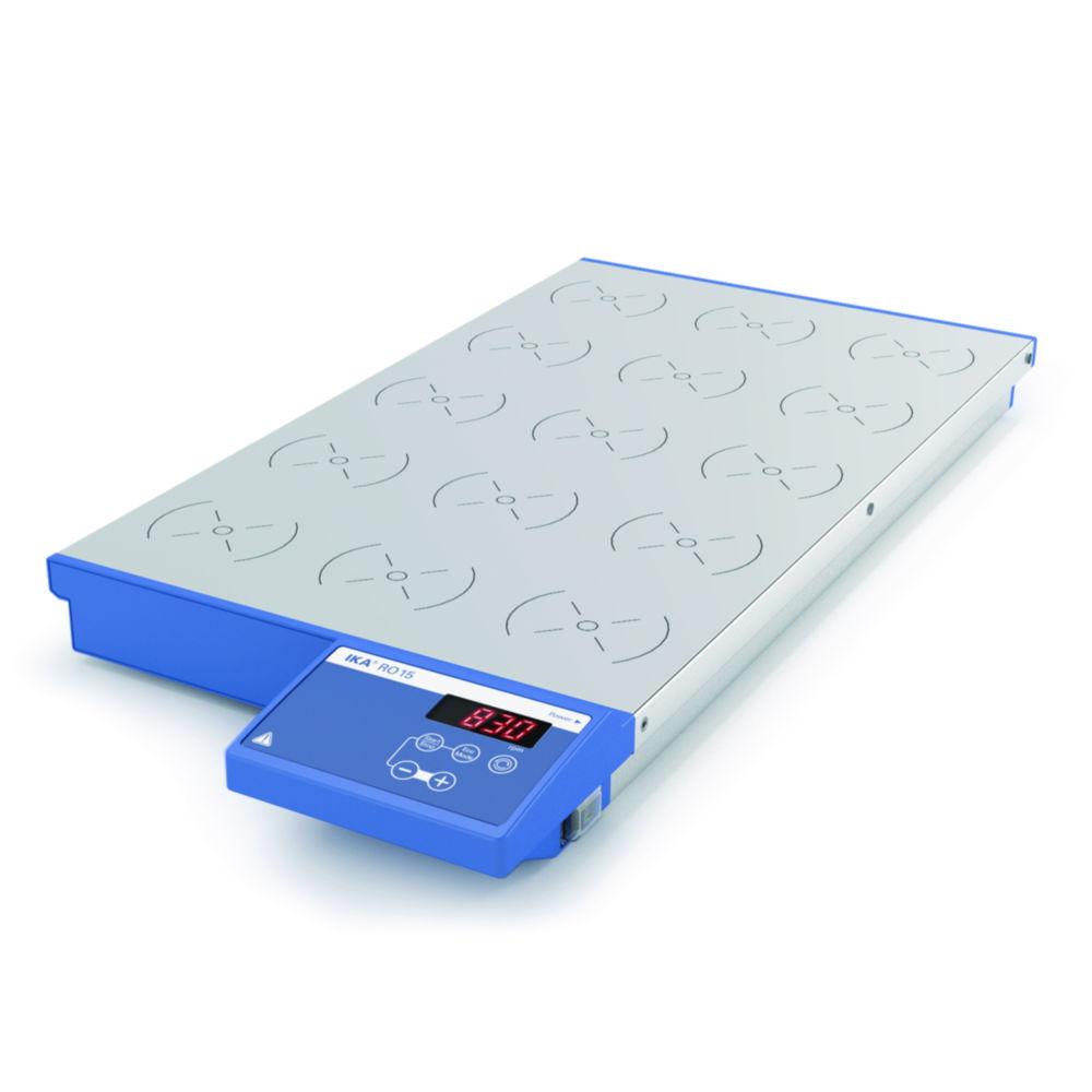 IKA Multi-Position Magnetic Stirrer RO 15 Digital with 15 Stirring Places, without Heating, EU/UK/CH/US/AU/SCN Plug