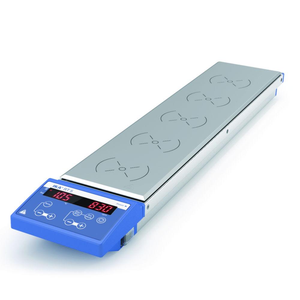 IKA Multi-Position Magnetic Stirrer RT 5 Digital, with 5 Stirring Places, with Heating