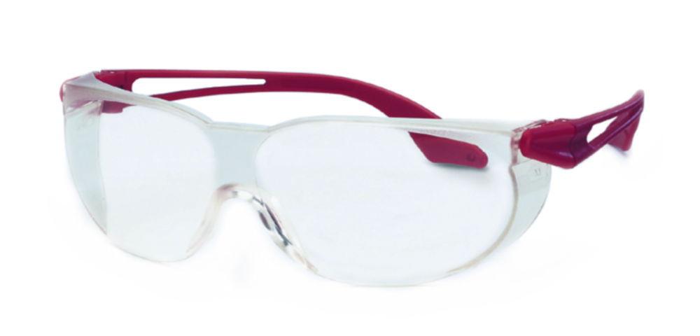 Uvex Safety Eyeshields Skylite 9174 Red Lens: Transparent, UV 2-1.2, Ultradura

