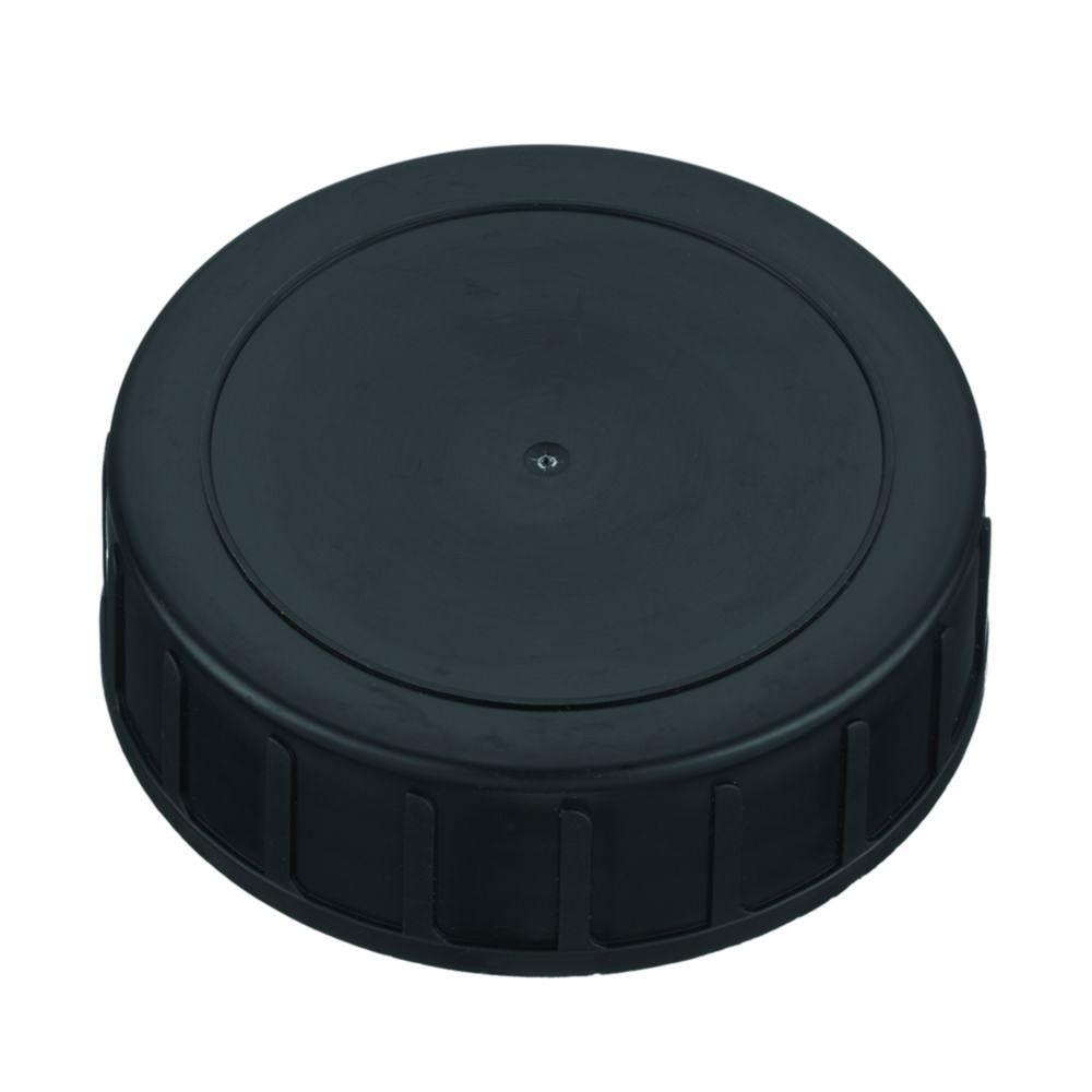 Kautex Screw Cap PP, Black for 500 mL, 750 mL, and 1000 mL Bottles