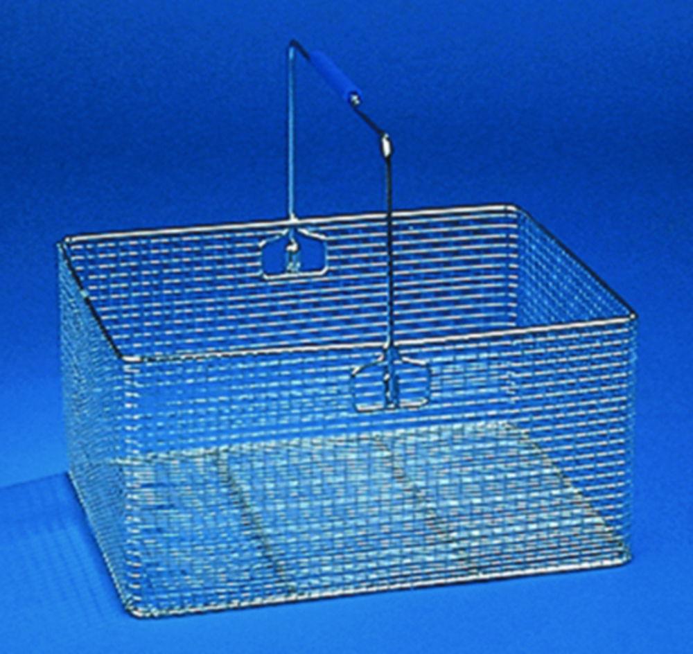 Württ Stainless Steel Wire Transport Basket (400 × 300 × 200 mm)

