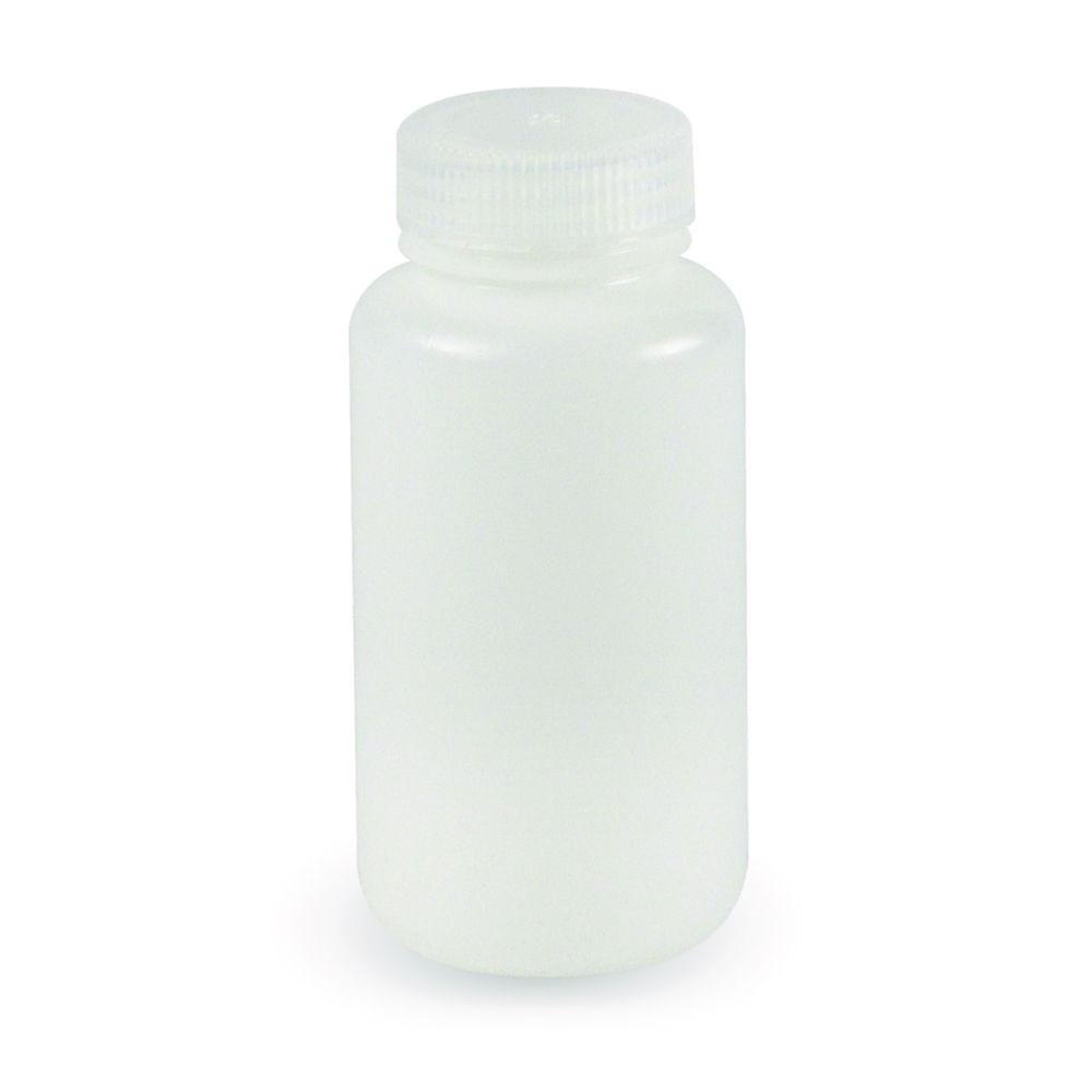 LLG Wide-Mouth Bottle, 1000 ml, Round, HDPE, with Screw Cap, Pack of 6


