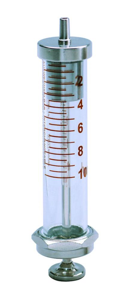 Poulten & Graf Glass Metal Syringe 5 mL Luer Cone Sanitex