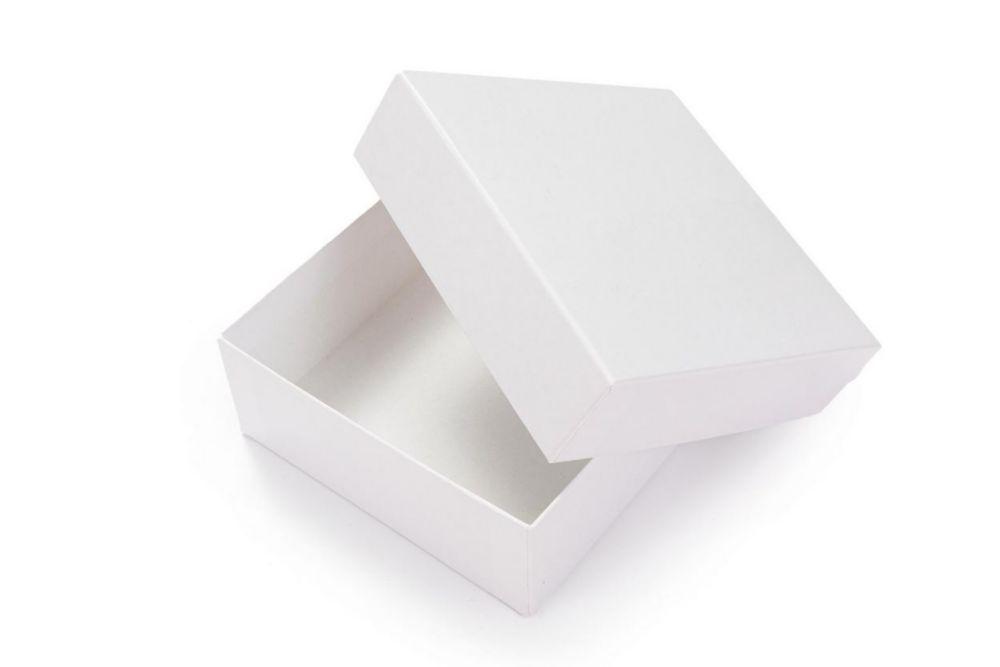 LLG Labware Cryobox, Laminated Cardboard, 133 x 133 mm, White