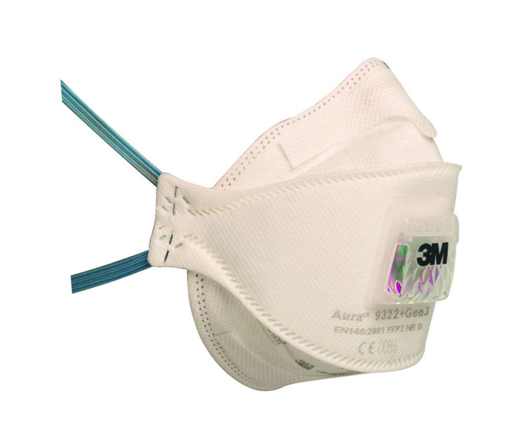 3M Aura 9322+ Gen3 FFP2 NR D Respirator with Cool‑Flow™ (Pack of 10)