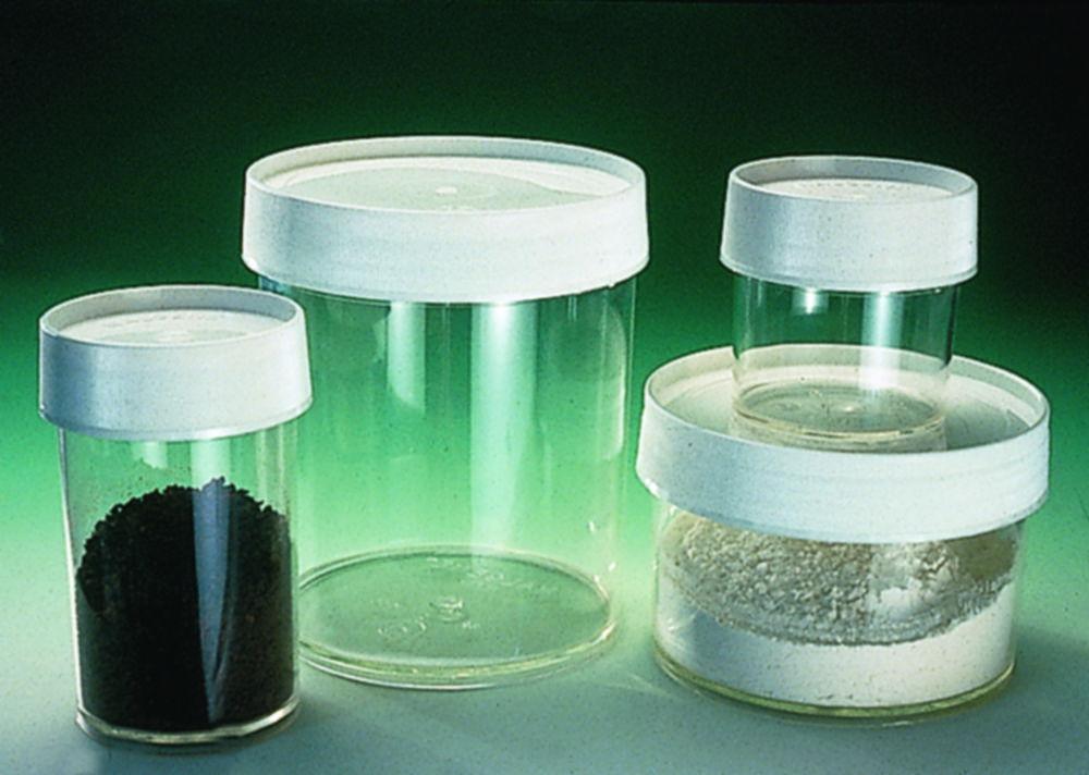 Thermo Nalgene Polycarbonate Jar with Screw Cap, 250 mL (Pack of 4)