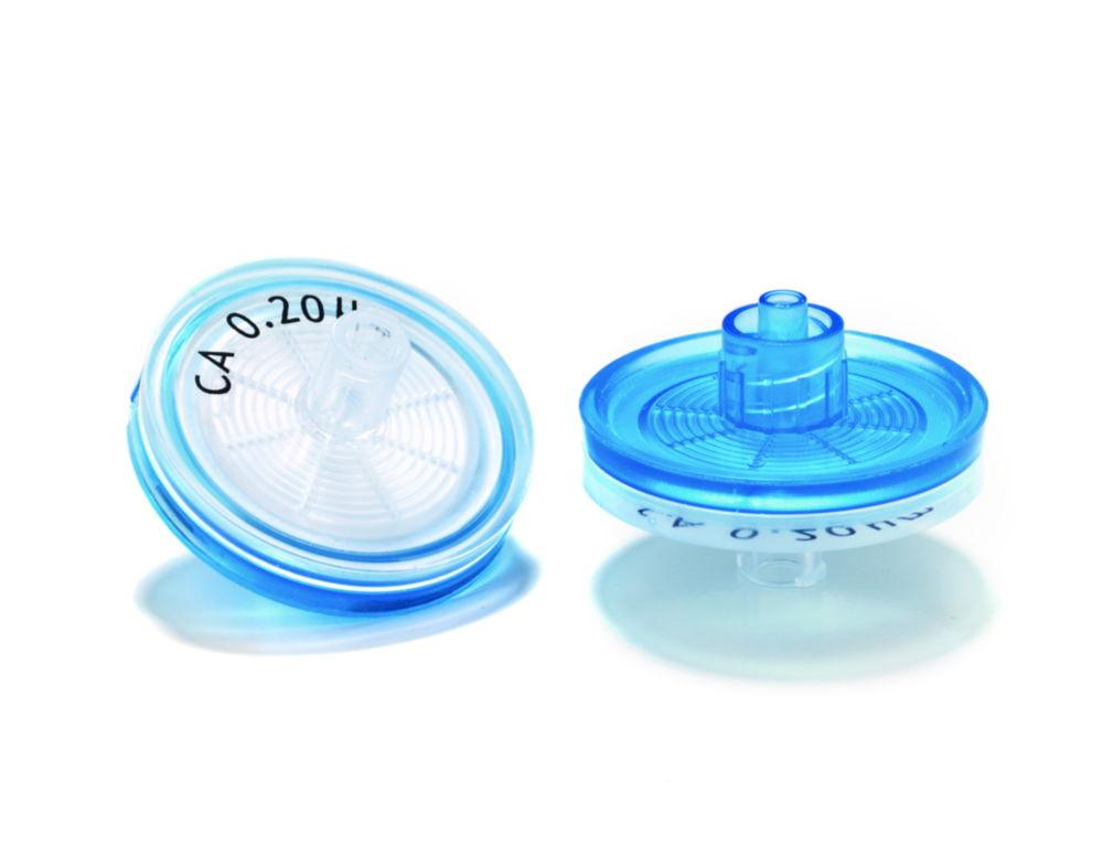 LLG Syringe Filters, CA, 0.22 µm Ø 25 mm, Blue, Non-Sterile, Pack of 500​

