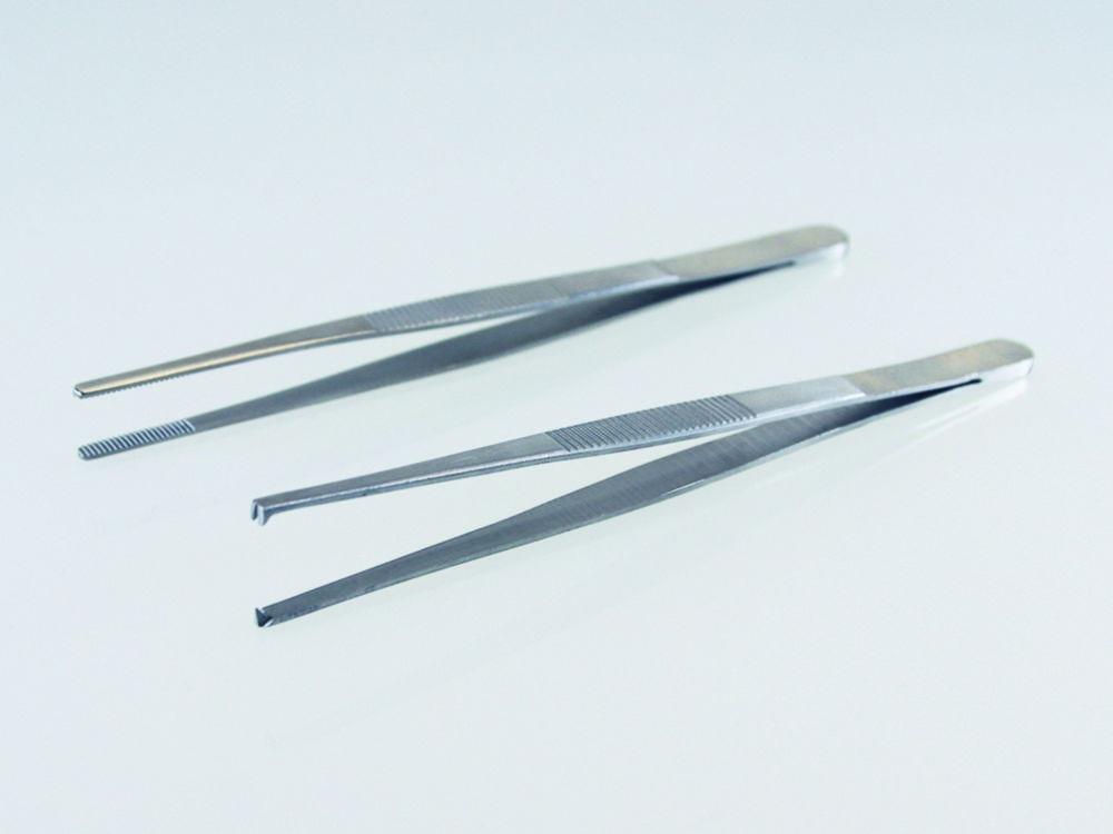 LLG Forceps 130 mm, Blunt/Straight, General Use, Stainless Steel