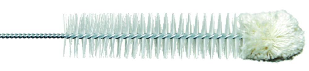 Test tube brush 270x80x20mm Nylon with cotton head