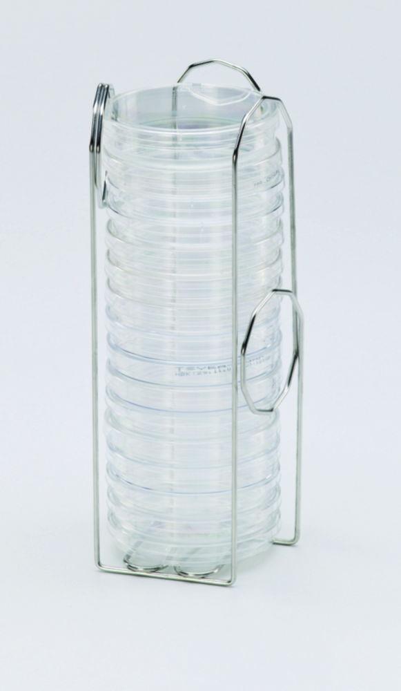 Schuett-Biotec Petri Dish Rack for Anaerobe Jars, Holds Up to 15 Dishes (60-100 mm Diameter)