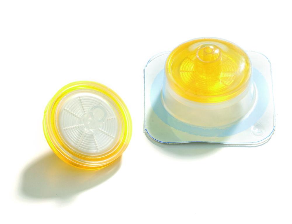 LLG Syringe Filters CA 0.45µm Ø 25mm Yellow, Sterile, Pack of 50