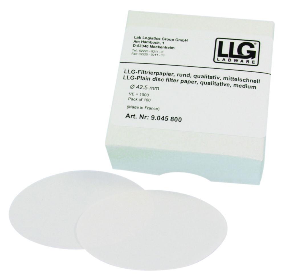 LLG Filter Circles 150mm Qualitative Medium/Fast, Pack of 100