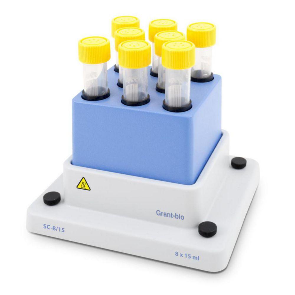 Heating Block for PHMT for 8x 15ml conical tubes