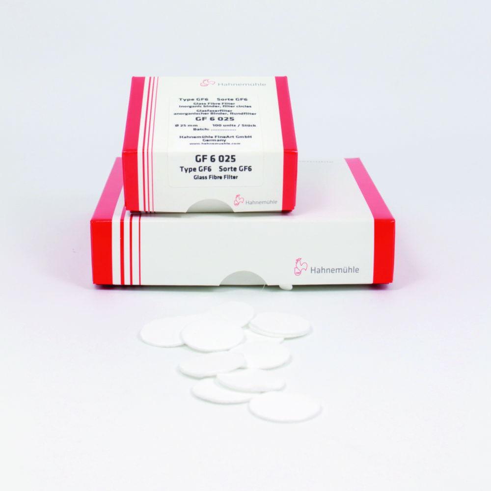 Hahnemühle Glass Microfibre Filter GF10, 100 mm with Organic Binder, 70 g/sqm, Pack of 100