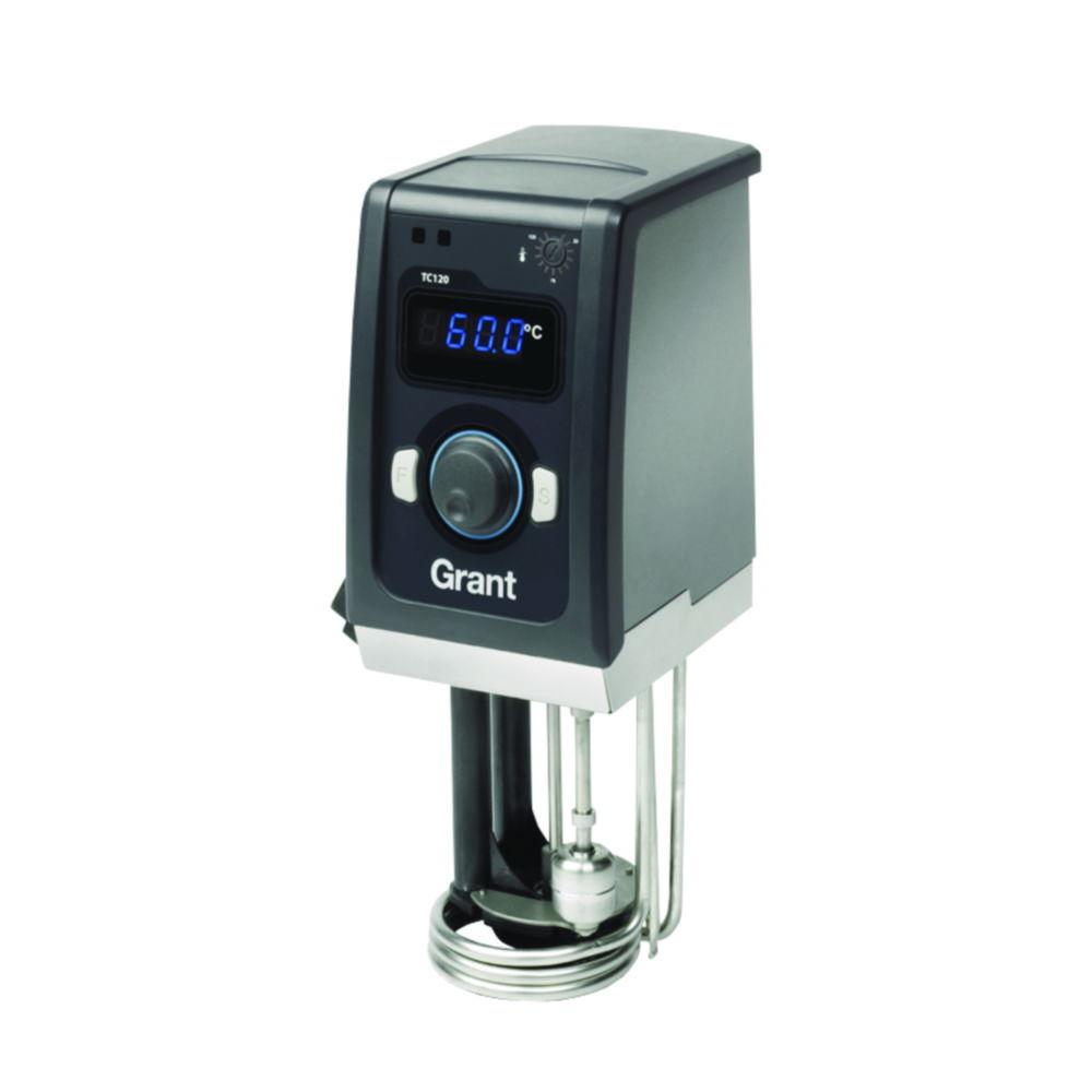 Grant Thermostate TC 120 Digital, –20…+120 °C, Without Clamp, with Pump, 220–240 V, with EU + UK Mains Leads