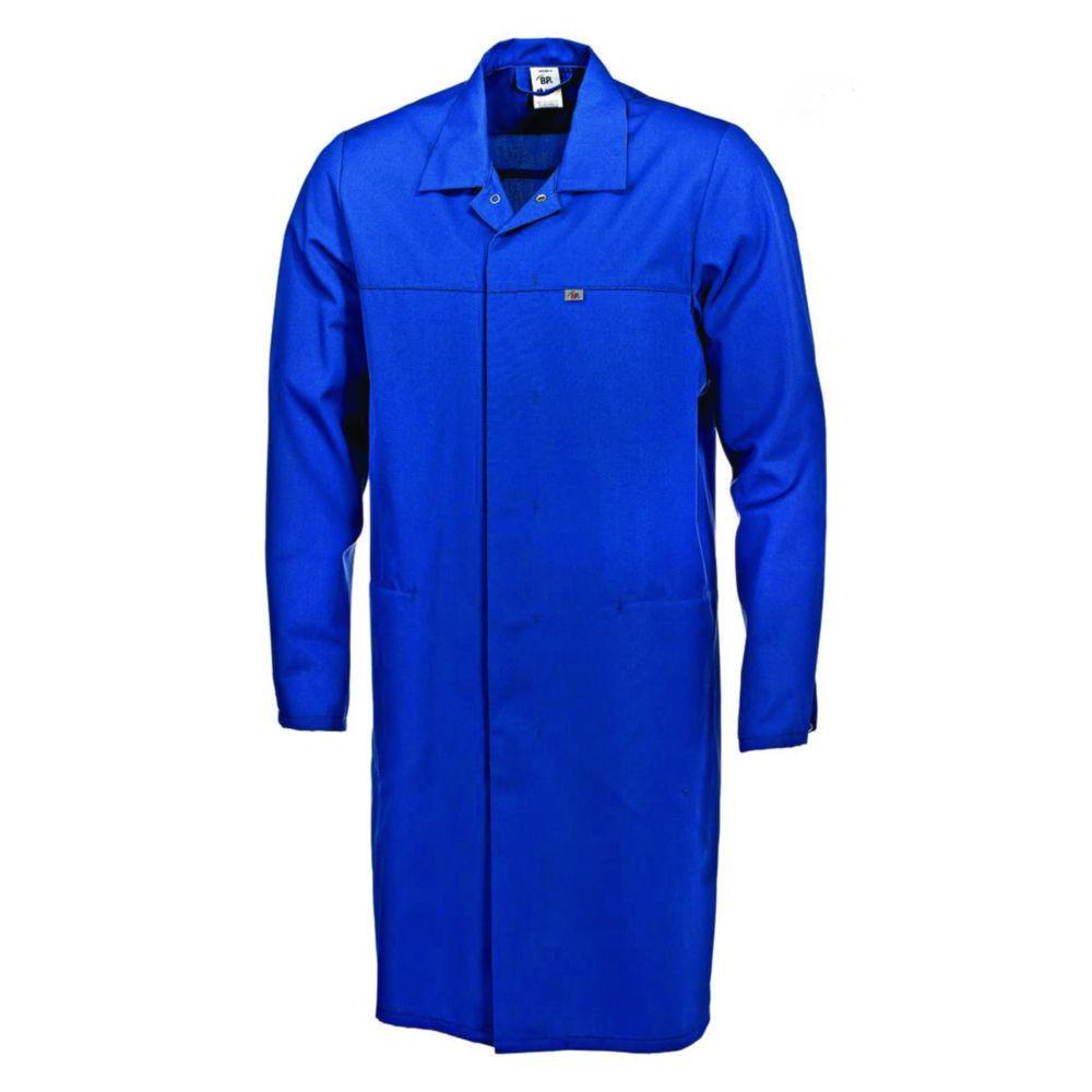 Bierbaum-Proenen BP Laboratory Coat Size 2XL, Royal Blue 65% Polyester / 35% Cotton 1/1 Arm, Unisex