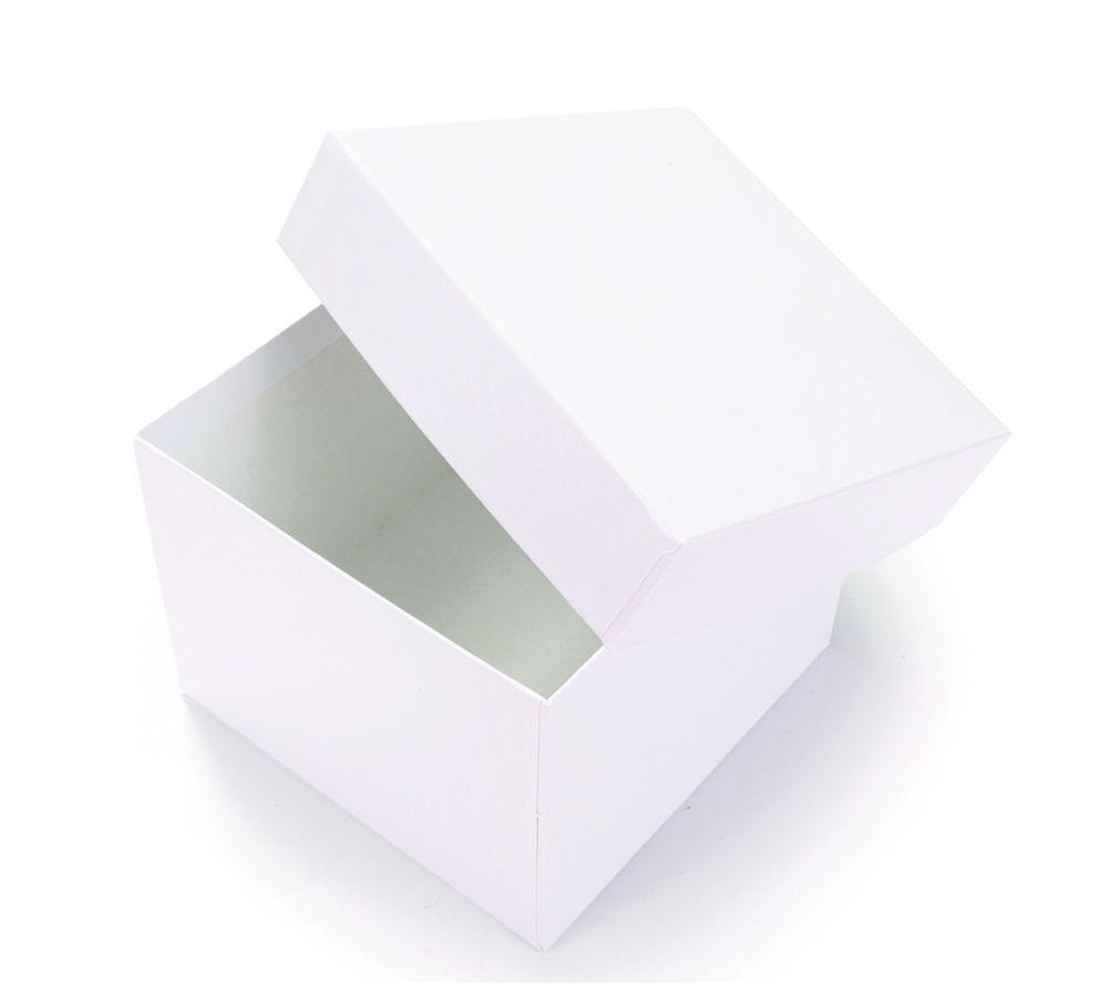 LLG-Cryobox 133x133x100mm white, w/o grid