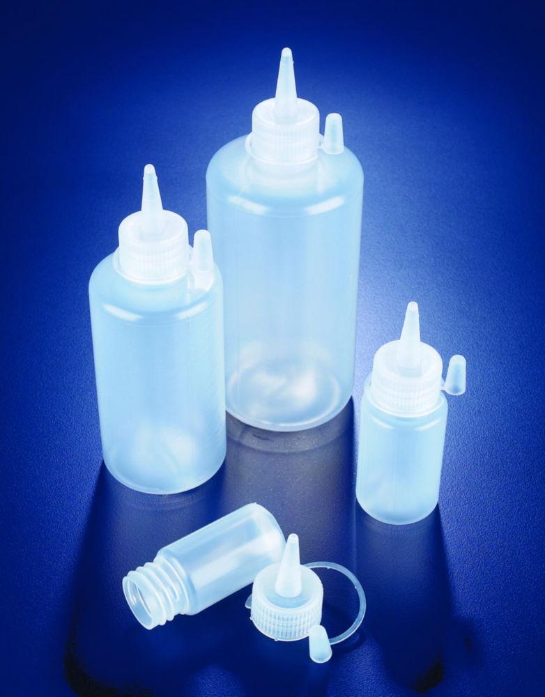 DWK Round Bottle 250ml LDPE with Spouted Cap (Pack of 10)