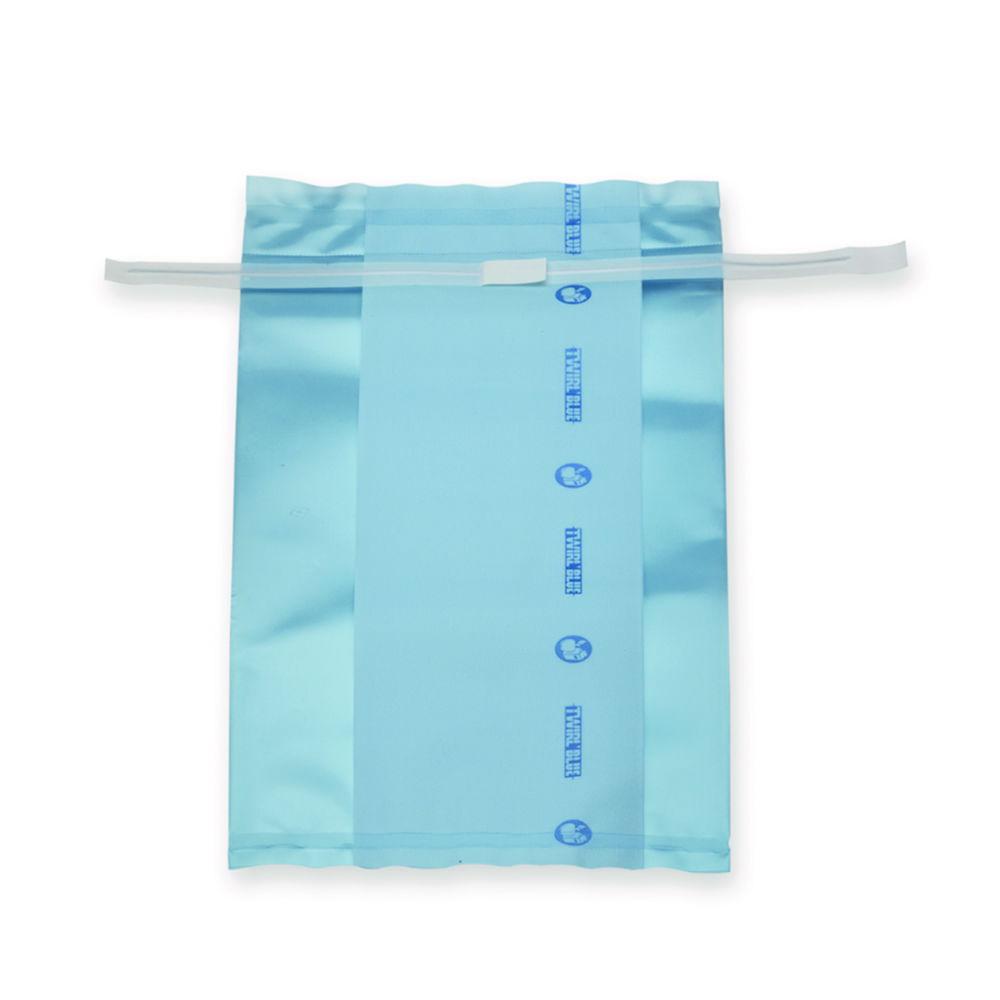 Labplas TWIRL'BLUE - Sample Bags 1650ml Printed, Closure with 2 Round Wires 178x305mm, Pack of 250