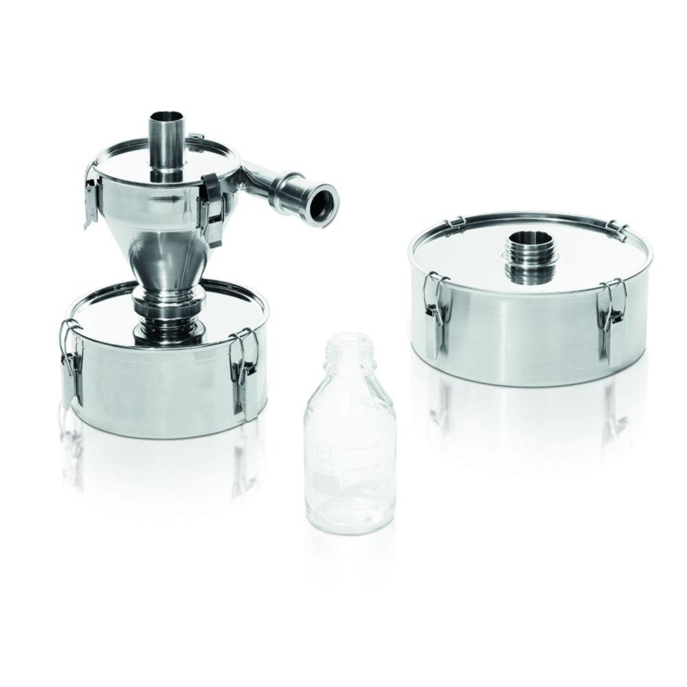 Retsch Cyclone ZM 300 with Filter Bag and Sample Jars (0.25 L and 0.5 L)

