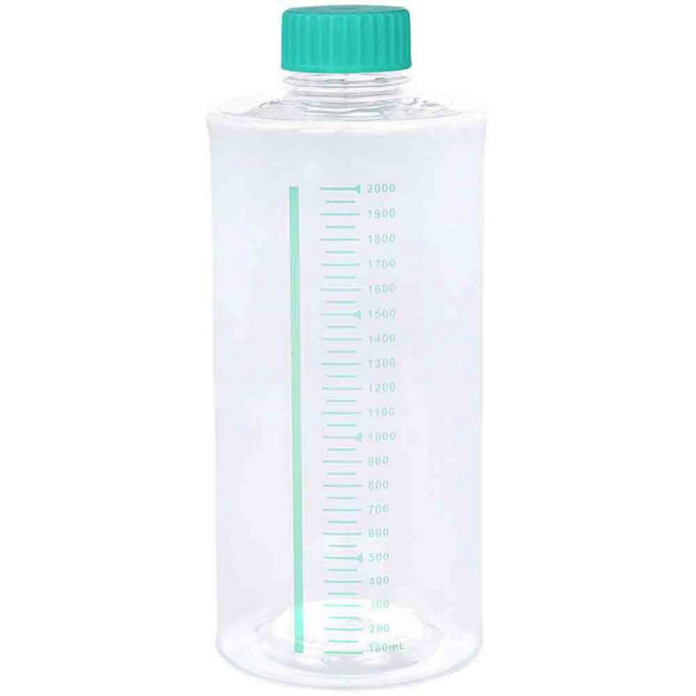 Jet Bio-Filtration Roller Bottles 2000 mL, Non-Treated, Plug Seal Cap, Sterile, Pack of 12
