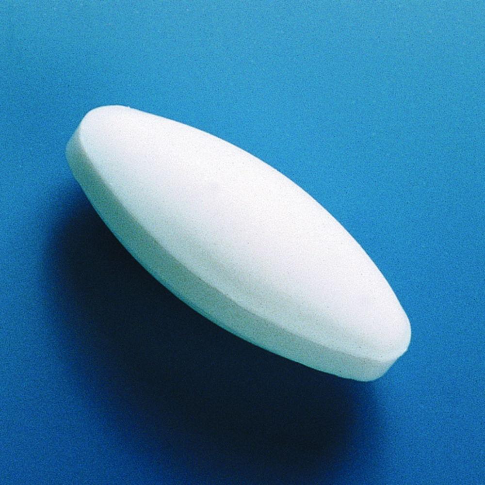 Stirring bars PTFE, 40x20 mm elipse shaped pack of 10