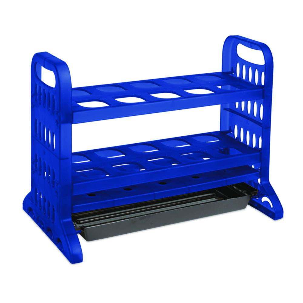Hydrometer Rack, 10-Place blue