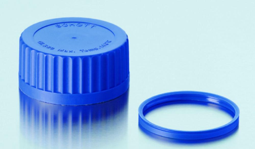 DWK Duran Pouring Ring for GLS 80 Blue PP