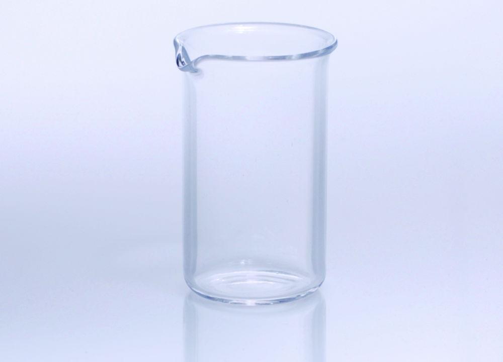 Beakers,quartz-glass,tall form,cap. 50 ml