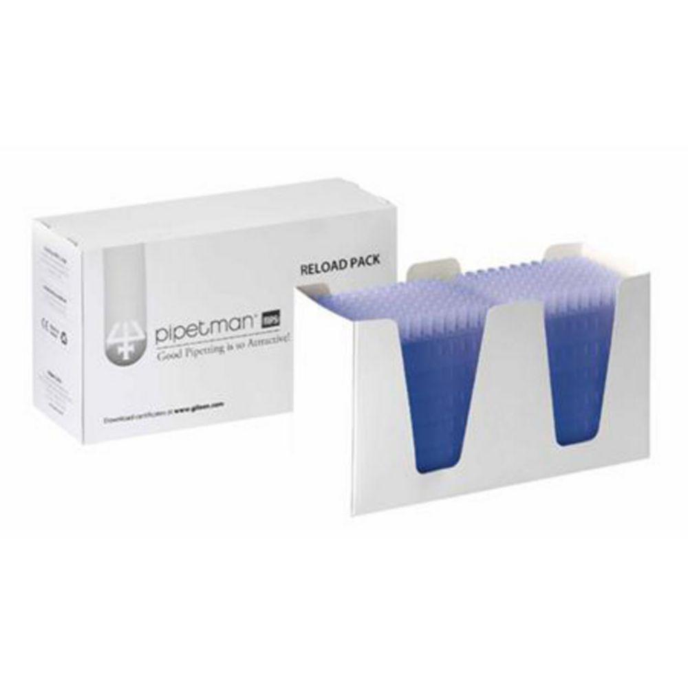GILSON Pipette Tips D 1000 Reload Pack, Pack of 576