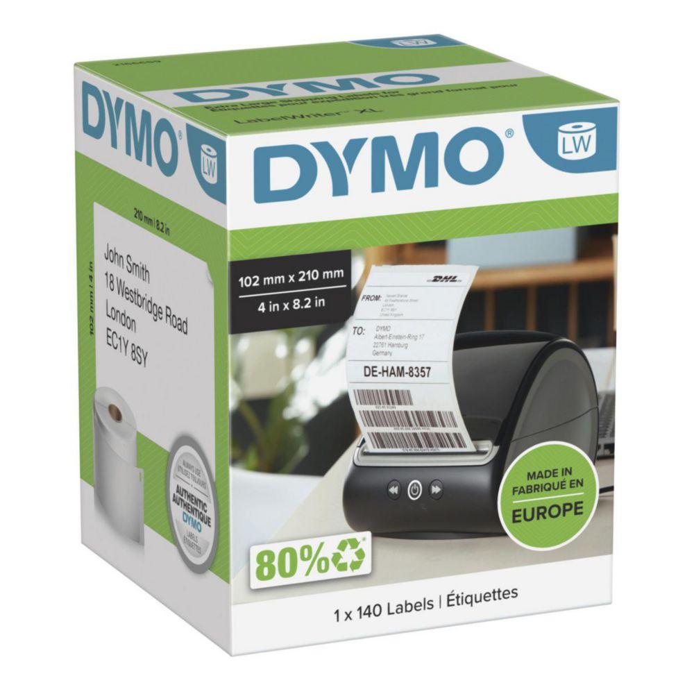 Dymo Original Label for LabelWriter, DHL White Permanent, 102mm x 210mm (1 x 140 Labels)

