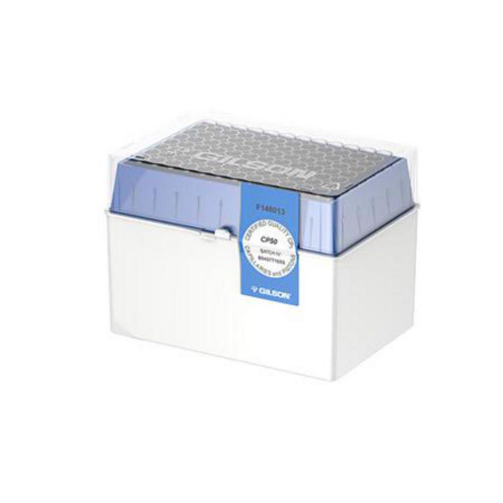 GILSON Pipet Tips CP50 TIPACK 20–50 µL, Pack of 10x96