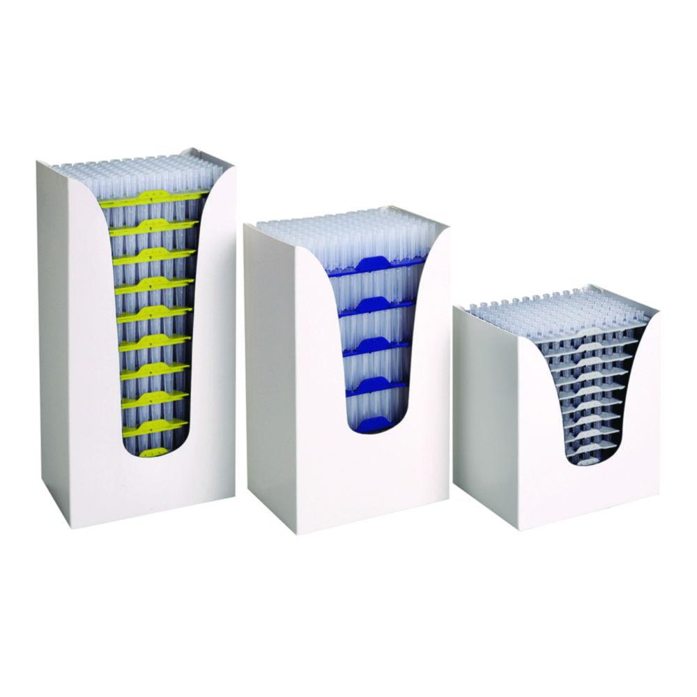 LLG Pipette Tips, 10 µL XL, Low Retention, Transparent, Reload, 10 Trays of 96