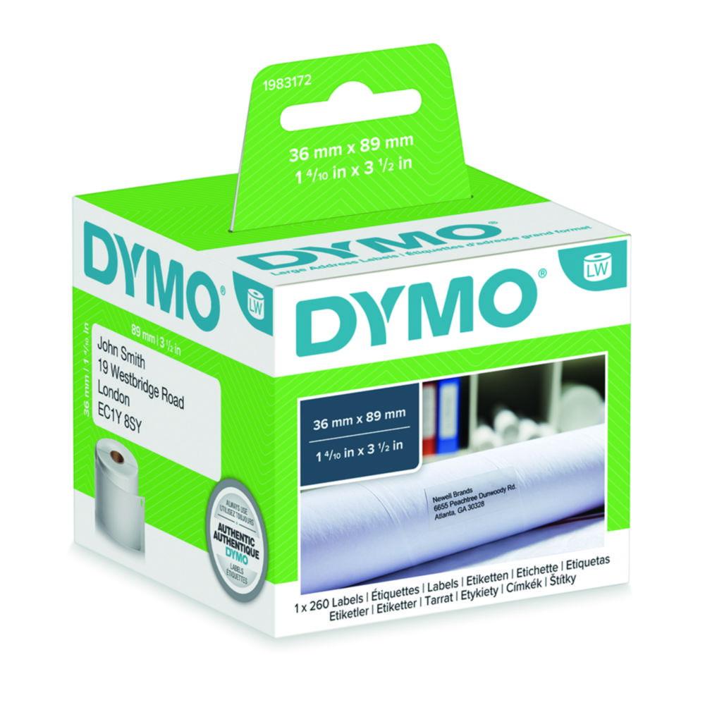 Dymo Original Label for LabelWriter (White, Permanent, 36mm x 89mm, 260 Labels)

