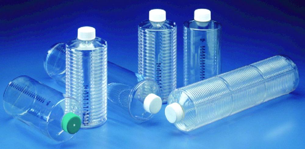 Thermo Nunc Invitro 1XL Roller Bottles 1800 cm² PETG Sterile Smooth Surface Non-Vented Cap Standard Long (Pack of 22)

