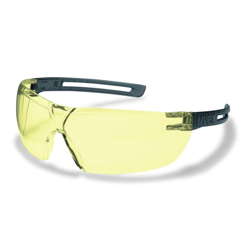 Uvex Safety Glasses X-Fit 9199, Translucent Grey Frame, Amber Glass, UV 400, 2C-1.2W 1 FTKN CE