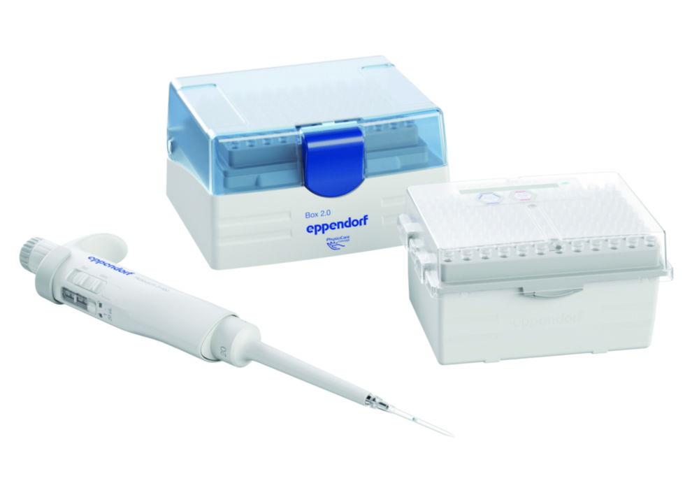 Eppendorf Research® plus Neo Pipette, Single Channel, Variable 1–20 µL, Light Gray, Includes epT.I.P.S.®