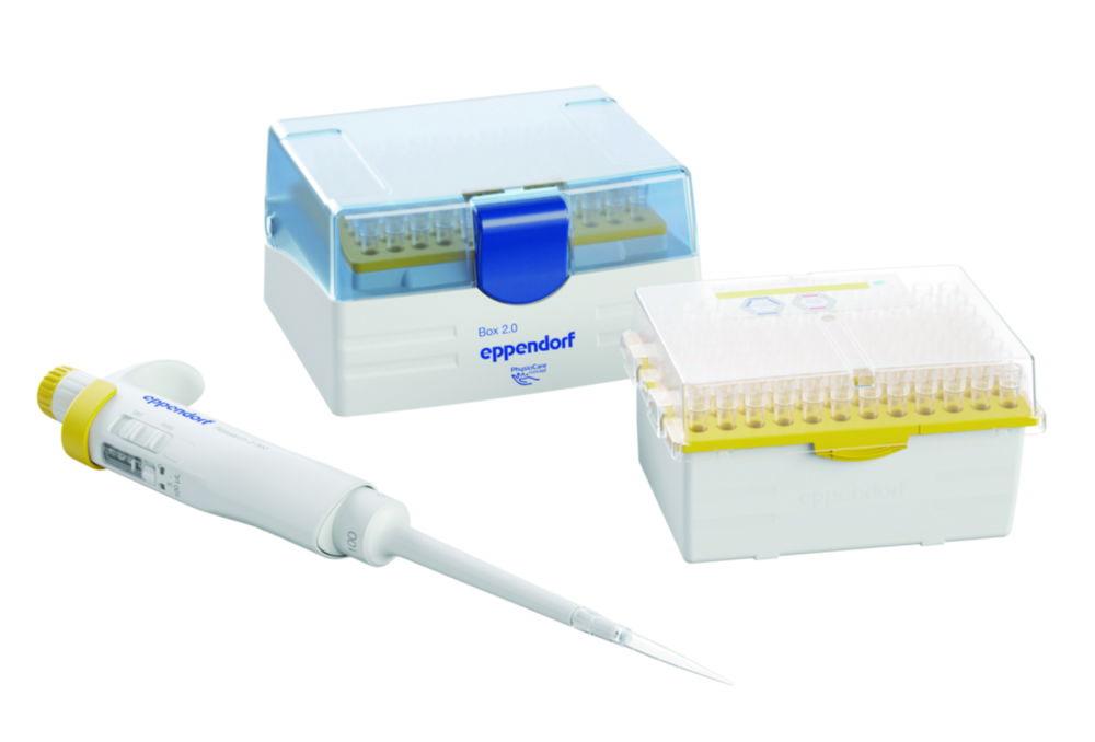 Eppendorf Research 3 Neo Pipette, Single Channel, Variable, 5–100 µL, Yellow, including epT.I.P.S.