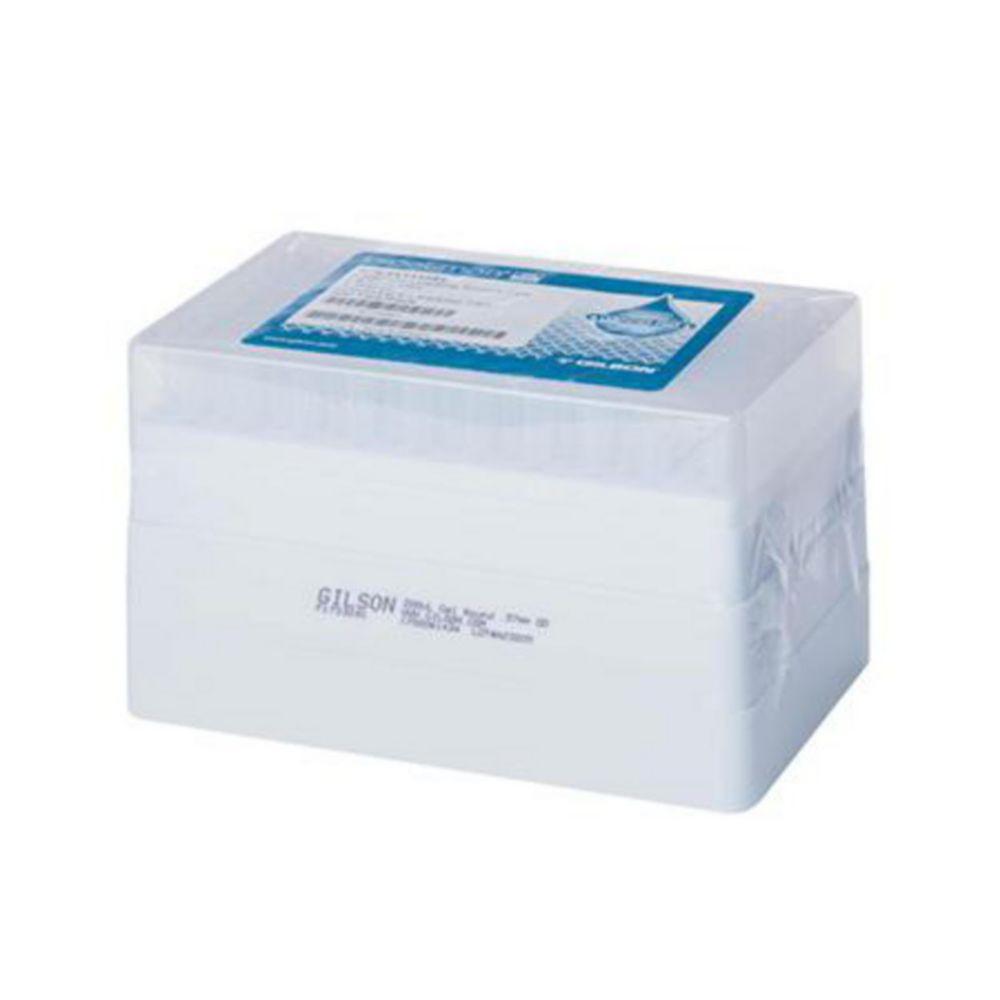 GILSON Expert Tips Gel Loading Round Tips E200, 1-200 µl, Filter Tips, Pack of 200