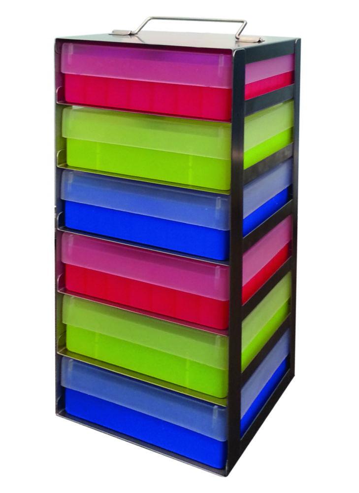 Fryka-Kältetechnik Stainless Steel Shelf TT 90-RC for 6 Cryobox 133x133x53mm