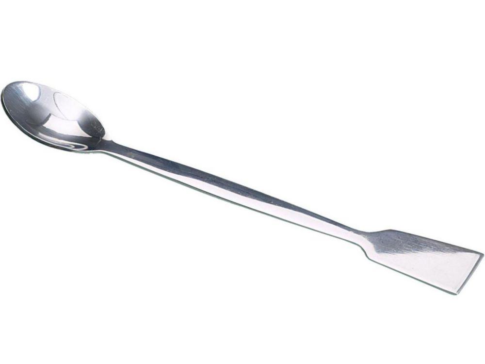 Bürkle Stainless Steel Spoon Spatula, 180 mm, 4 ml (V2A)