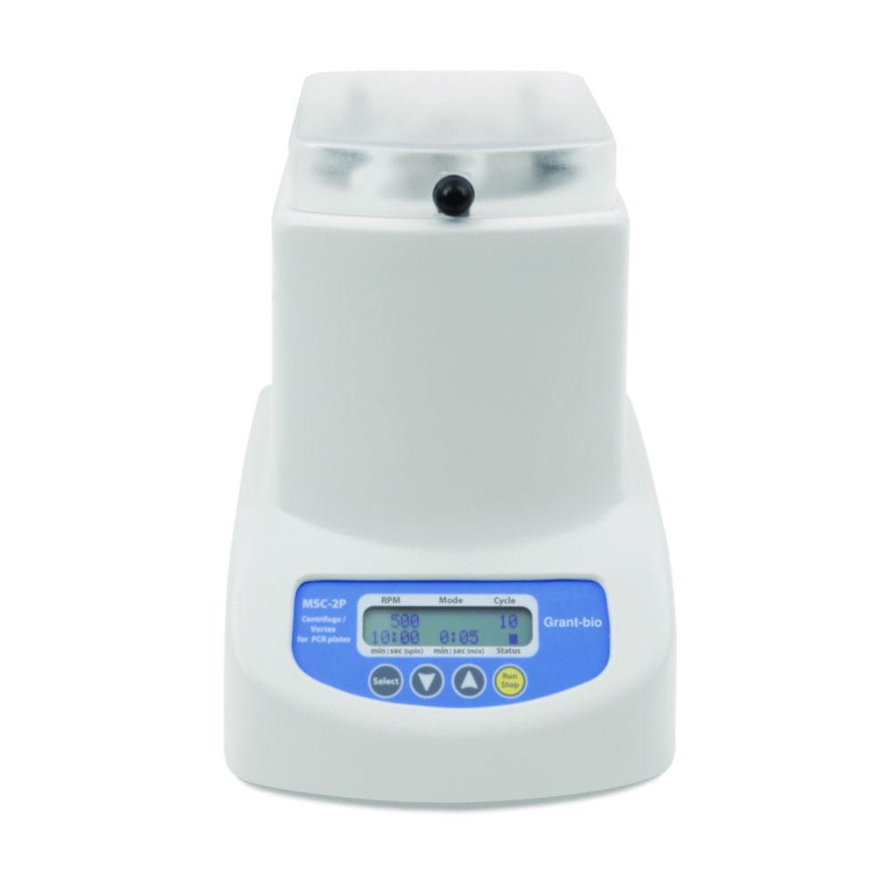 Grant Centrifuge/Vortex for PCR Plates up to 3500 rpm, 5 min Vortex, 2x Unskirted or Semi-Skirted PCR Plates