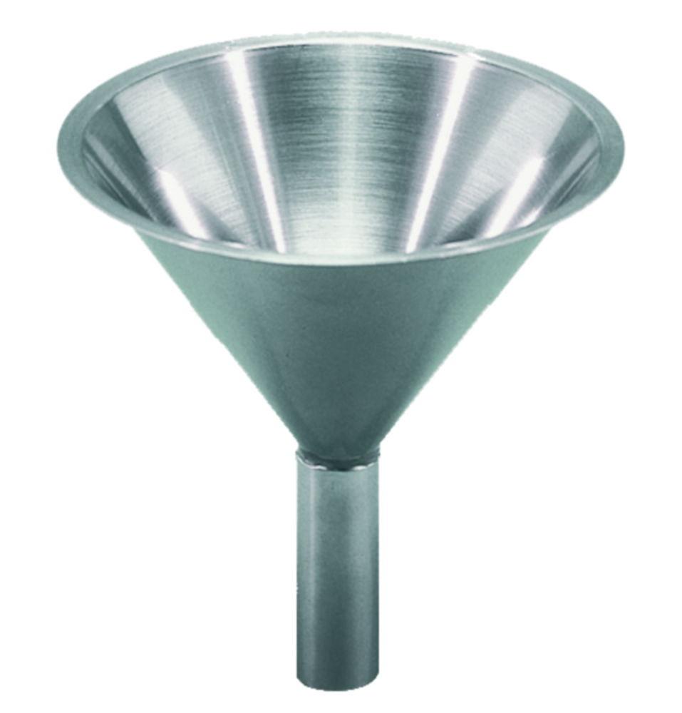 BOCHEM Special Funnel 240 mm Stainless Steel, Tube Straight, for Powder