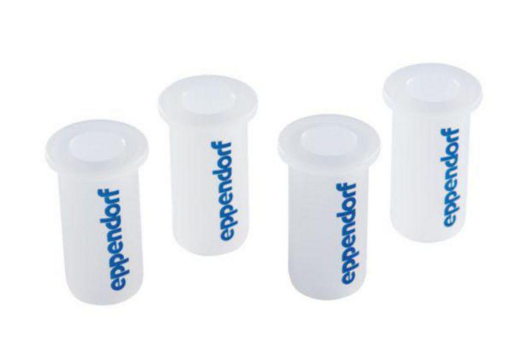 Eppendorf Adapter for 1x1.5-2 mL Tubes for Rotors FA-45-20-17 and FA-20x5, Pack of 4