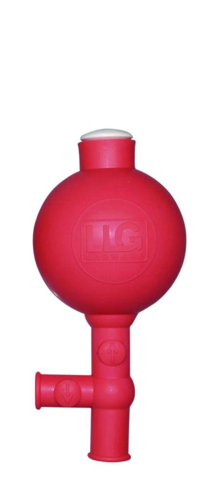 LLG Safety Pipetting Ball Flip, Red