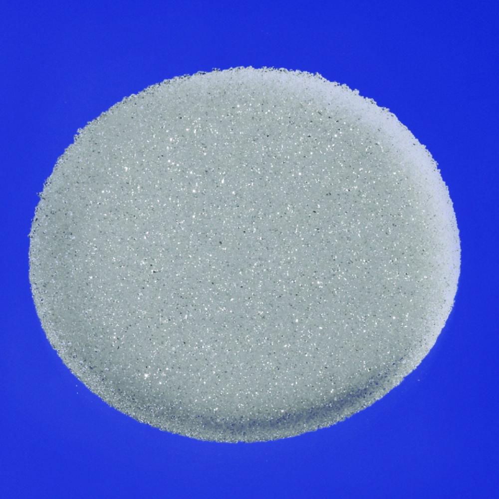 Quartz Glass Filter Plate, biplan 90 mm, porosity 1, thickness 6,0 mm +/- 0,2 mm