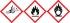 LLG GHS-08 Health Hazard Danger Labels (DE, UK, FR), 37x52mm, Dispenser Box of 250 Labels